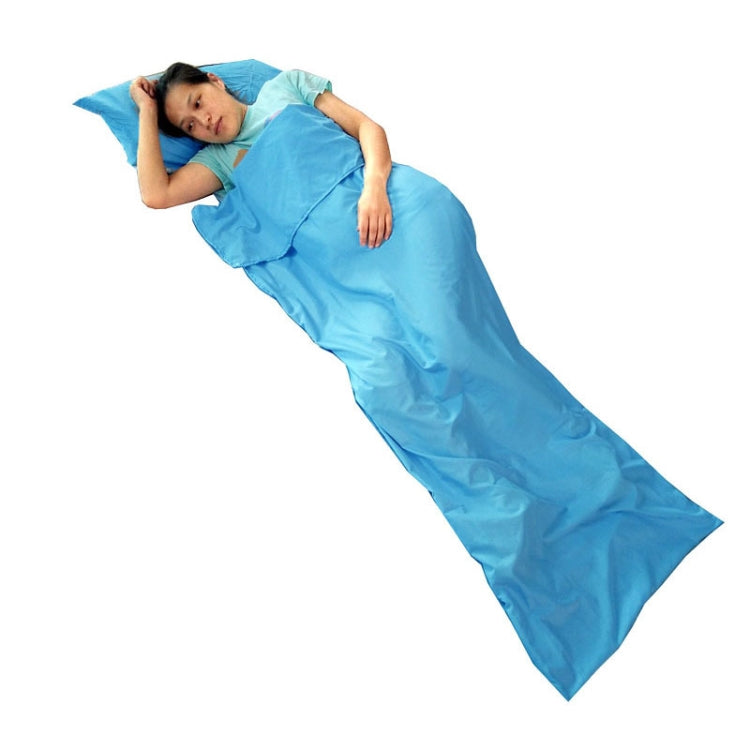 Portable Hotel Solid Color Envelope Dirty Sleeping Bag Liner，Random Color — view 6