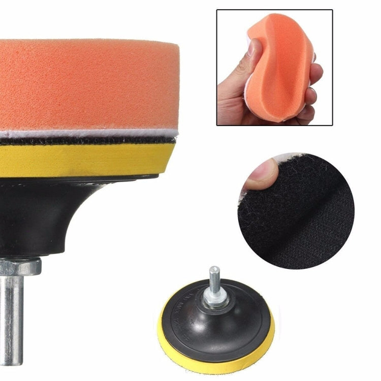 7 in 1 Buffing Pad Set Thread Auto Car Polishing Pad Kit for Car Polisher