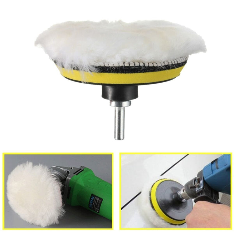 7 in 1 Buffing Pad Set Thread Auto Car Polishing Pad Kit for Car Polisher