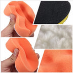 7 in 1 Buffing Pad Set Thread Auto Car Polishing Pad Kit for Car Polisher