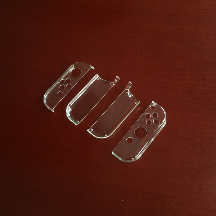 Transparent PC Protective Cover Handle Crystal Case for Switch Game Controller