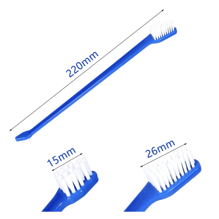 10pcs Dog Cat Effective Pets Oral Care Pet Toothbrush — view 3