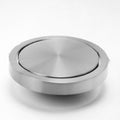 Embedded Type Stainless Steel Swing Cover Flip Kitchen Countertop Trash Can Lid Cap