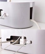 Home Cable Storage Box Hollow Wire Cord Safety Tidy Organizer Container — view 4