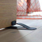 Multi-function Spring Innovative Door Stopper Block Simple Style Door Wedge Holder — Black