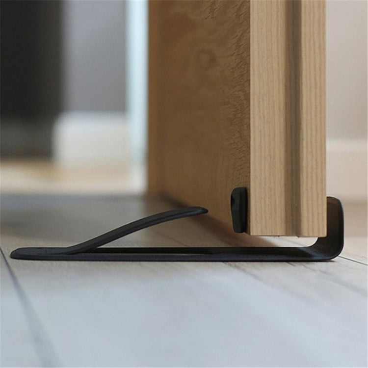 Multi-function Spring Innovative Door Stopper Block Simple Style Door Wedge Holder — Blue