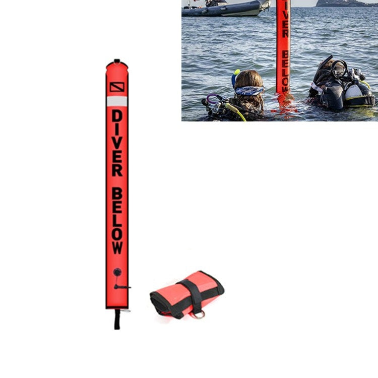 210D Nylon Automatic Seal Safety Signal Diving Mark Diving Buoy — view 11