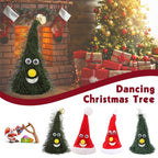 6 inch Electric Cap Christmas Swing Tree Hat Christmas Ornaments Props — view 8