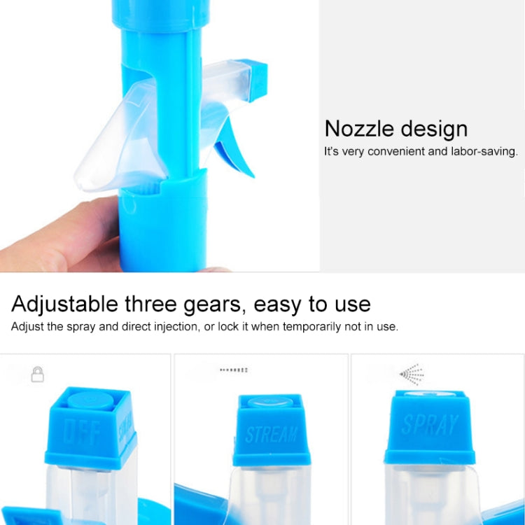 Multi-functional Double-sided Cleaning Scraper Household Tool Spray Water Brush Glass Scraping Tool Cleaner — view 4