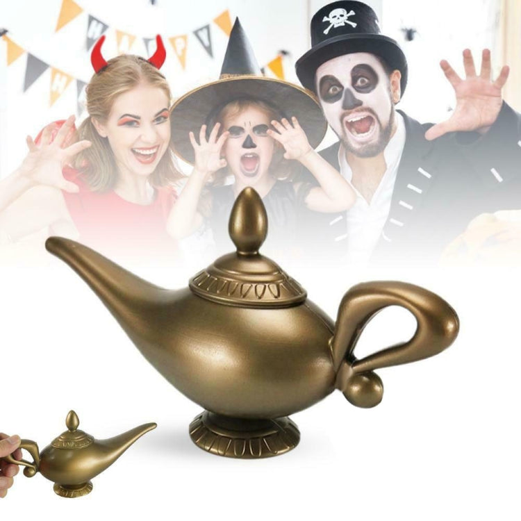 Plastic Halloween Costume Props Role-playing Props, Arabian Magic Lamp