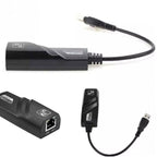 2 PCS USB3.0 Gigabit Network Card Laptop External Wired USB to RJ45 Network Cable Interface