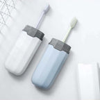Outdoor Travel Portable Toothpaste Toothbrush Household Storage Cup Box Case — view 6