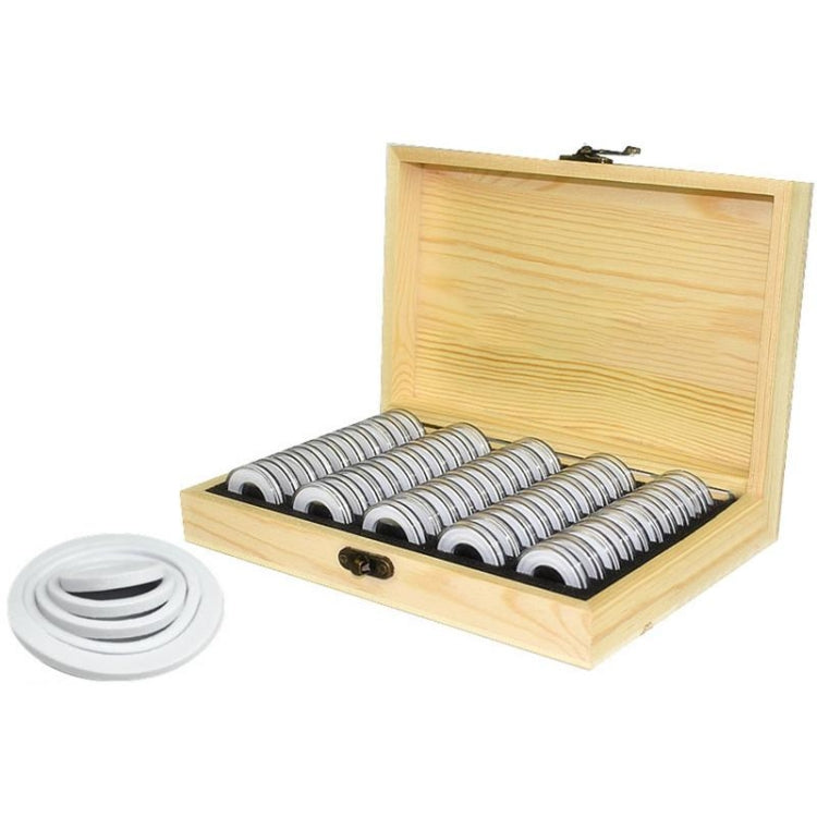 100 Commemorative Coin Protection Boxes Coin Collection Coin Storage Box — view 3