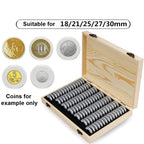 100 Commemorative Coin Protection Boxes Coin Collection Coin Storage Box — view 5
