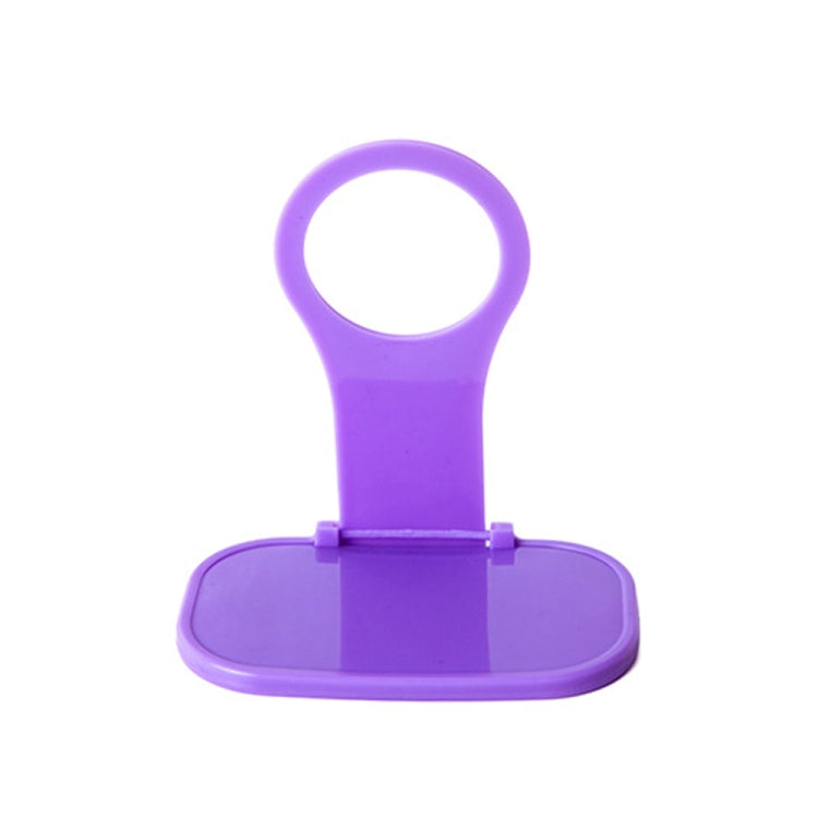 4 PCS Creative Collapsible Plastic Mobile Phone Charging Stand Portable Mobile Phone Charging Companion, Random Color Delivery