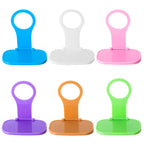4 PCS Creative Collapsible Plastic Mobile Phone Charging Stand Portable Mobile Phone Charging Companion, Random Color Delivery