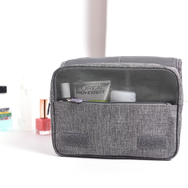 Cubes Portable Large Capacity Simple Multi-function Organize Bag Travel Storage Bag — Sky Blue