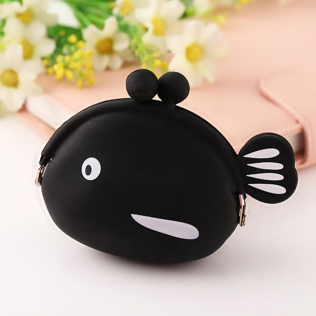 Mini Cute Fish Creative Cartoon Silicone Coin Purse — view 9