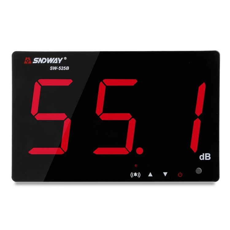 SNDWAY Wall-mounted 30~130dB Large Screen Digital Display Noise Decibel Monitoring Testers — view 8