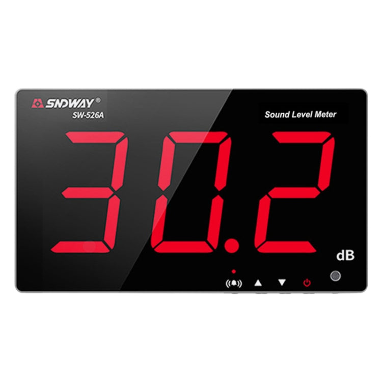 SNDWAY Wall-mounted 30~130dB Large Screen Digital Display Noise Decibel Monitoring Testers — view 9