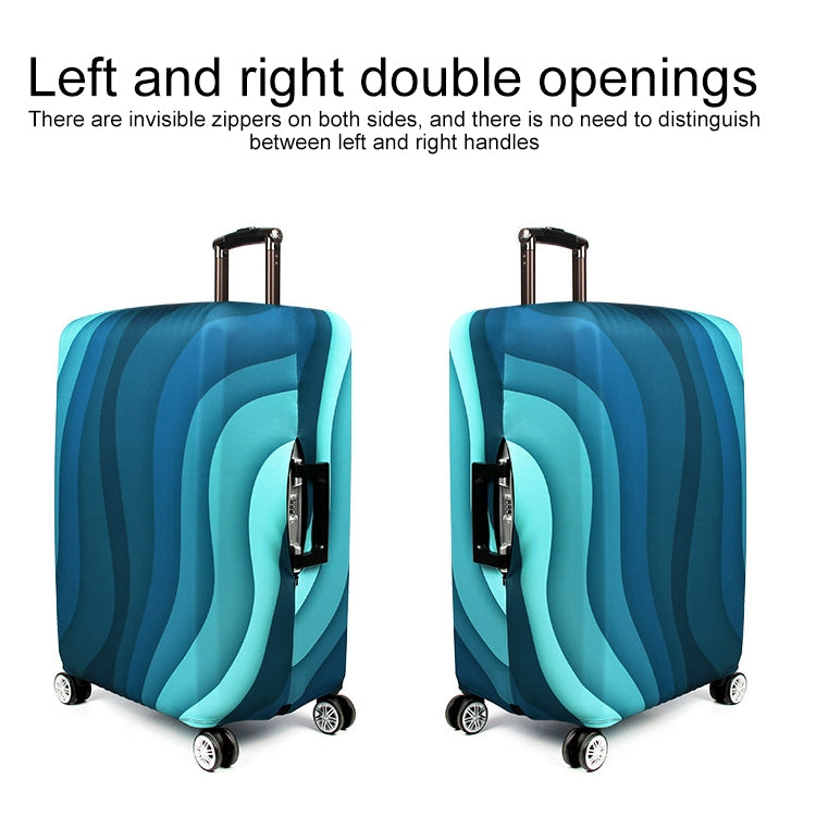 Travel Abrasion-resistant Elastic Luggage Protective Cover Suitcase Dust Covers — 22-24 inch