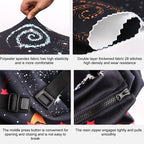 Travel Abrasion-resistant Elastic Luggage Protective Cover Suitcase Dust Covers — 25-28 inch