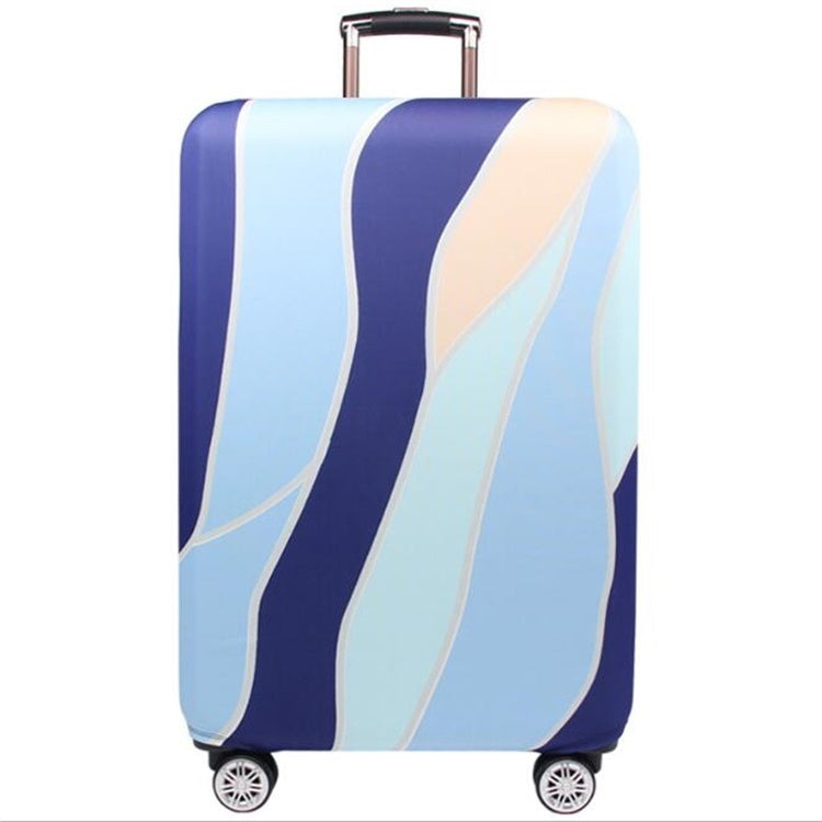 Travel Abrasion-resistant Elastic Luggage Protective Cover Suitcase Dust Covers — Gradient Ripple