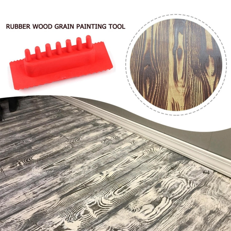 Imitation Wood Grain Tool Wood Grain Roller Paint Printing Tool — view 6