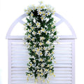 Artificial Flower Wall Hanging Lily Flower Vine Basket Flower Party Decorations
