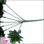 Artificial Flower Wall Hanging Lily Flower Vine Basket Flower Party Decorations — view 8