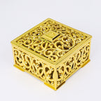 12 PCS Mini Candy Box Openwork Pattern Square Gift Box — view 6