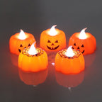 Halloween Home Pumpkin Candle Decoration Lights — view 3