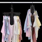 Multifunctional 5 in 1 Telescopic Folding Wardrobe Magic Trousers Rack — view 6
