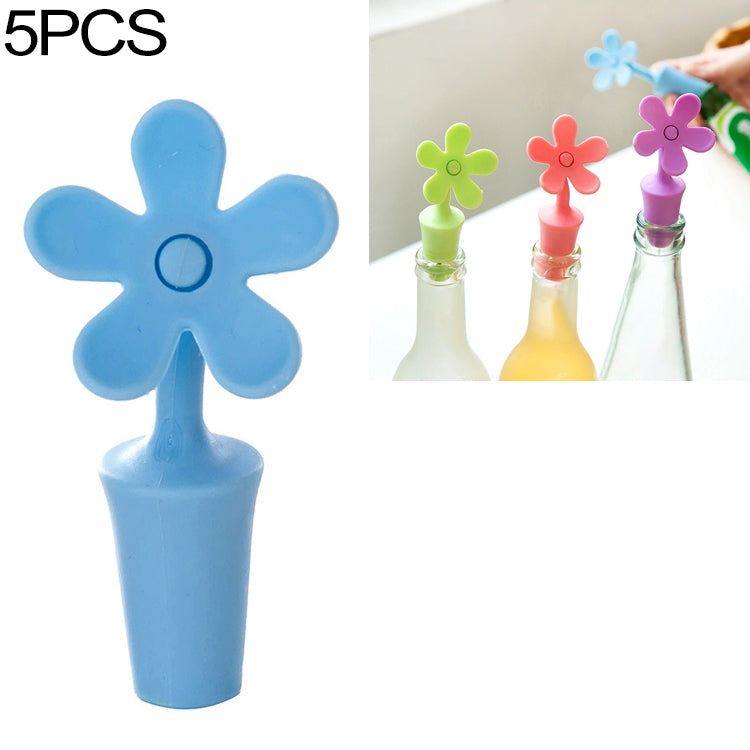 5 PCS Silicone Wine Stopper Flower Beer Stopper — view 10