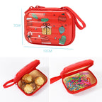 Christmas Cartoon Coin Purse Creative Square Storage Box Key Case — Type 3