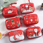 Christmas Cartoon Coin Purse Creative Square Storage Box Key Case — Type 5