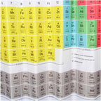 Periodic Table of The Shower Waterproof Mildew Printed Polyester Shower Curtain, Shower Curtain, Size: 180x180cm — view 3
