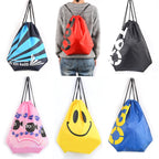 Drawstring Pocket Clothing Bag Waterproof Beach Storage Bag — view 6