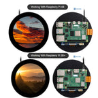 Waveshare 3.4 inch DSI Round Touch Display, 800 × 800, IPS, 10-Point Touch — view 8