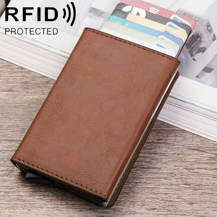 Magnetic RFID Bag Multifunctional Aluminum Automatic Pop-up Credit Card Package — view 10