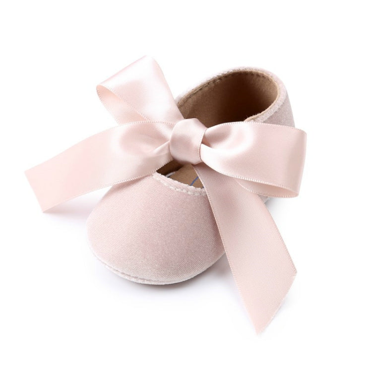 Baby Girl Bow Lace Up PU Leather Princess First Walkers Shoes