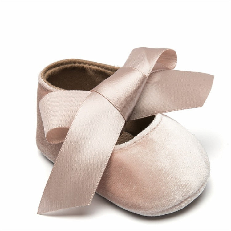 Baby Girl Bow Lace Up PU Leather Princess First Walkers Shoes
