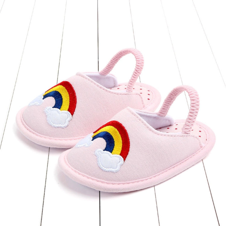Children Slippers Female Non-slip 0-1 Years Old Cotton Soft Bottom Indoor Home Floor Shoes