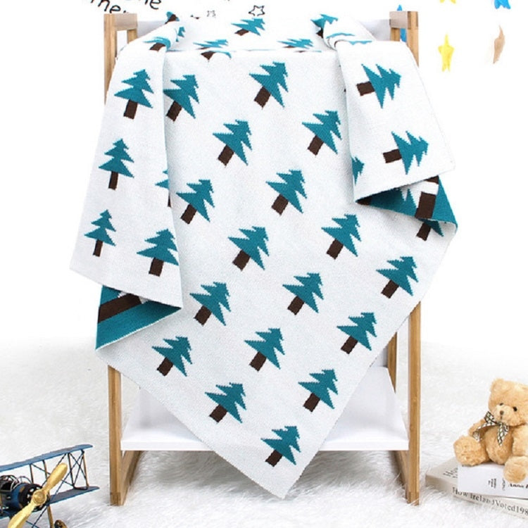 Baby Knit Christmas Tree Hug Blanket out Shawl Cover — view 9