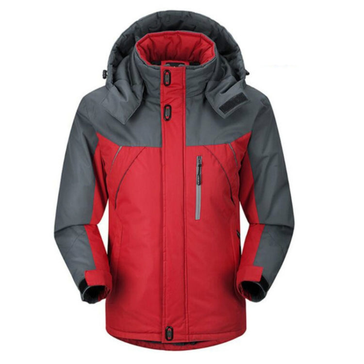 Men Winter Thick Fleece Waterproof Outwear Down Jackets Coats — view 12