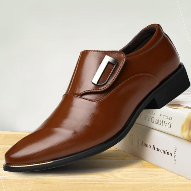 Spring Casual Tide Shoes Dress Shoes Men British Pointed Shoes — 39