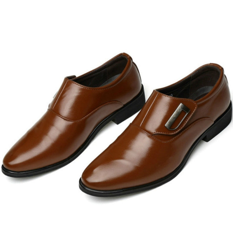 Spring Casual Tide Shoes Dress Shoes Men British Pointed Shoes — 47