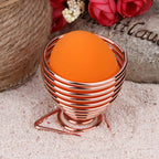 5PCS Gourd Water Drop Make-up Egg Puff Tray Storage Rack Sponge Egg Metal Holder — view 6