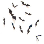 Halloween Stereo Wall Stickers Simulation Bat Stickers — view 3