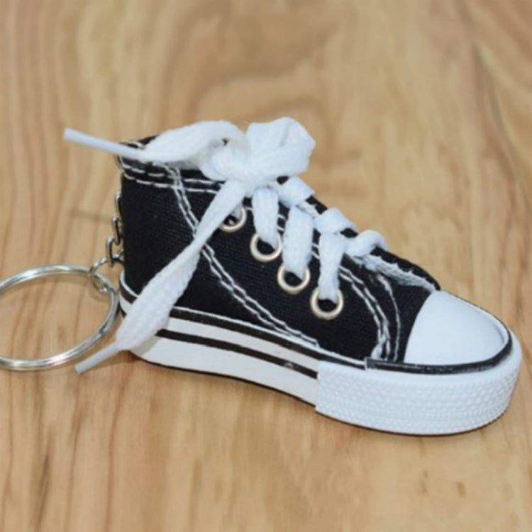 2 PCS Mini Simulation Canvas Shoes Sneaker Keychain Pendant — view 7